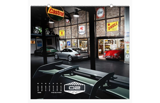 2027 Porsche Calendar 'AHEAD' : Suncoast Porsche Parts & Accessories